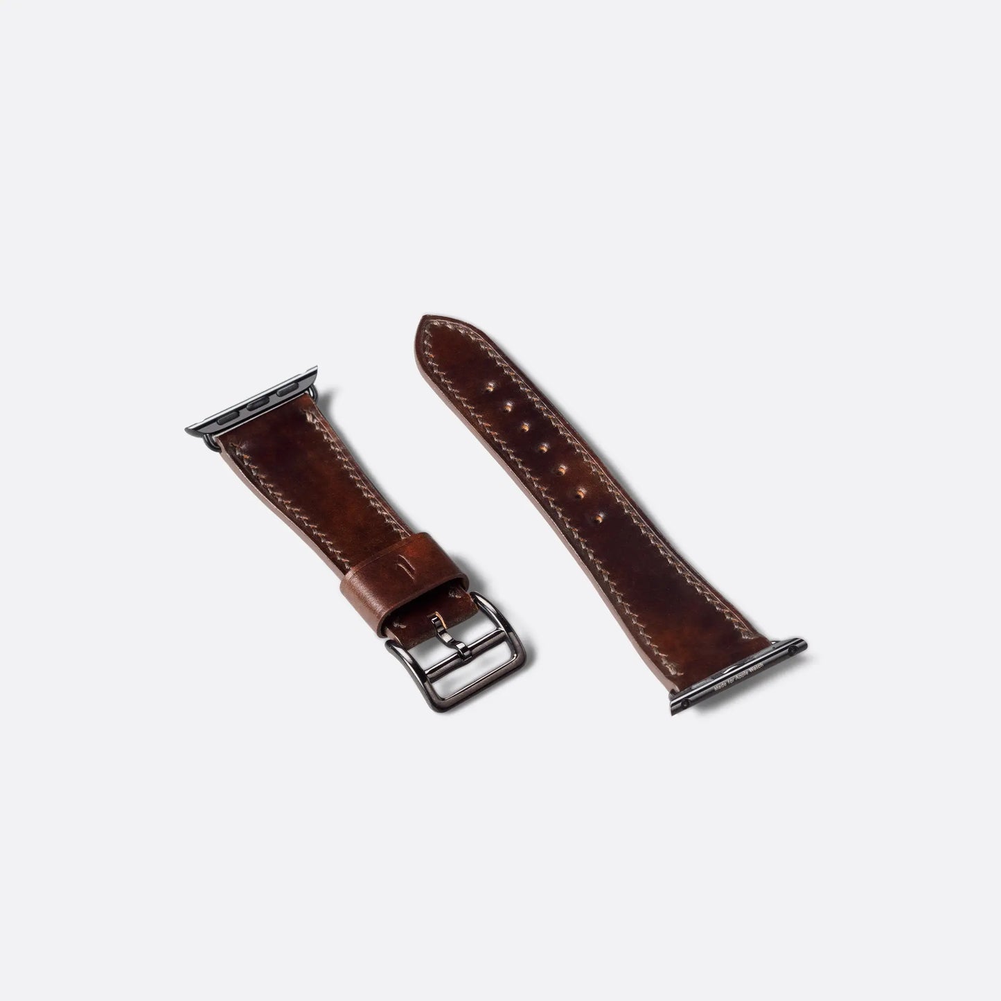 Apple Watch Band | LUCIINO Exclusive Shell Cordovan - Dark Brown 41mm