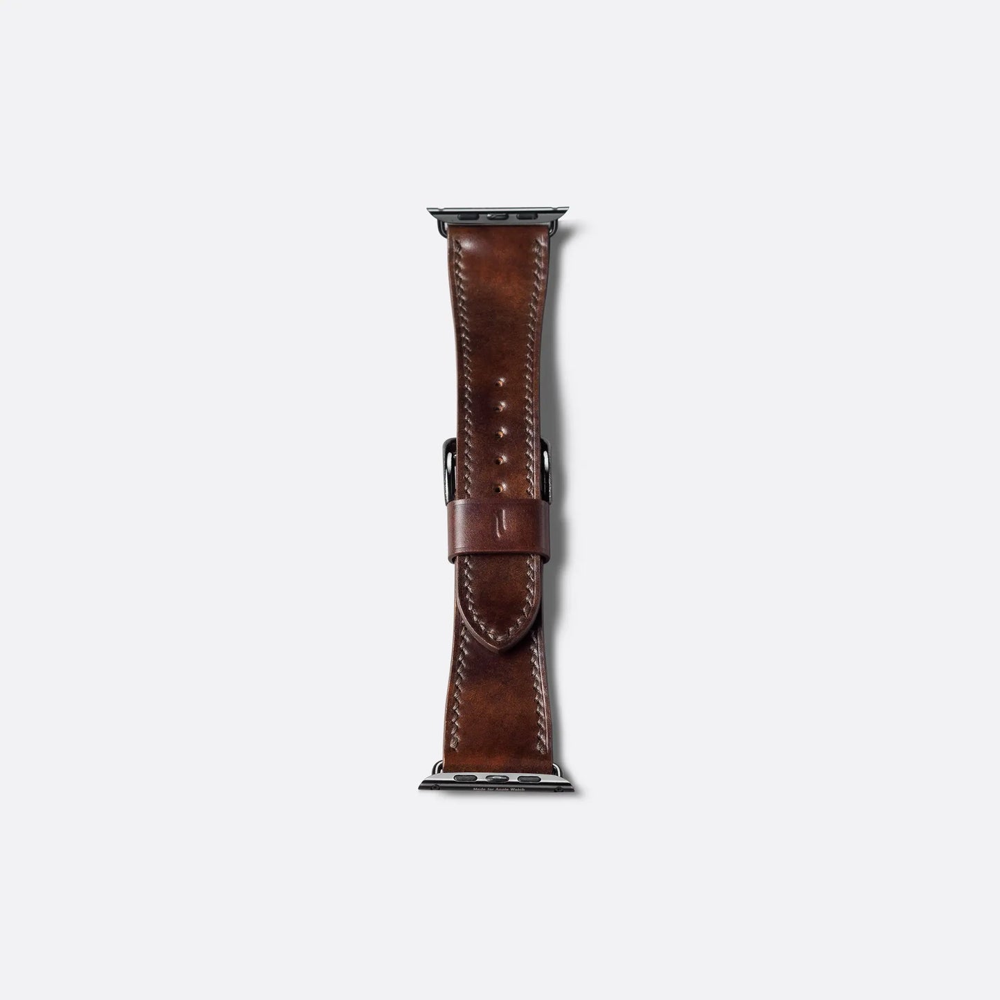 Apple Watch Band | LUCIINO Exclusive Shell Cordovan - Dark Brown 45/49mm