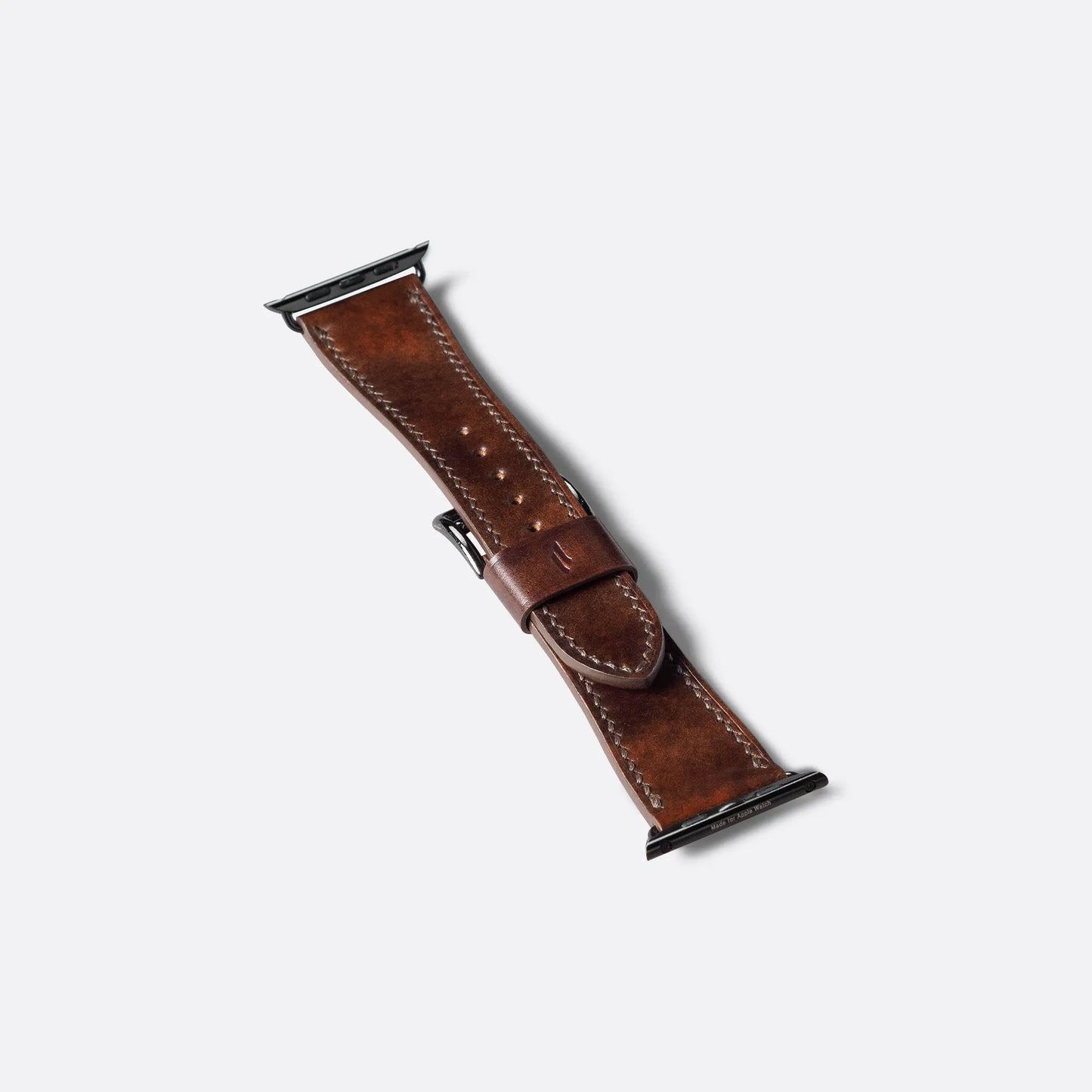 Apple Watch Band | LUCIINO Exclusive Shell Cordovan - Dark Brown 45/49mm