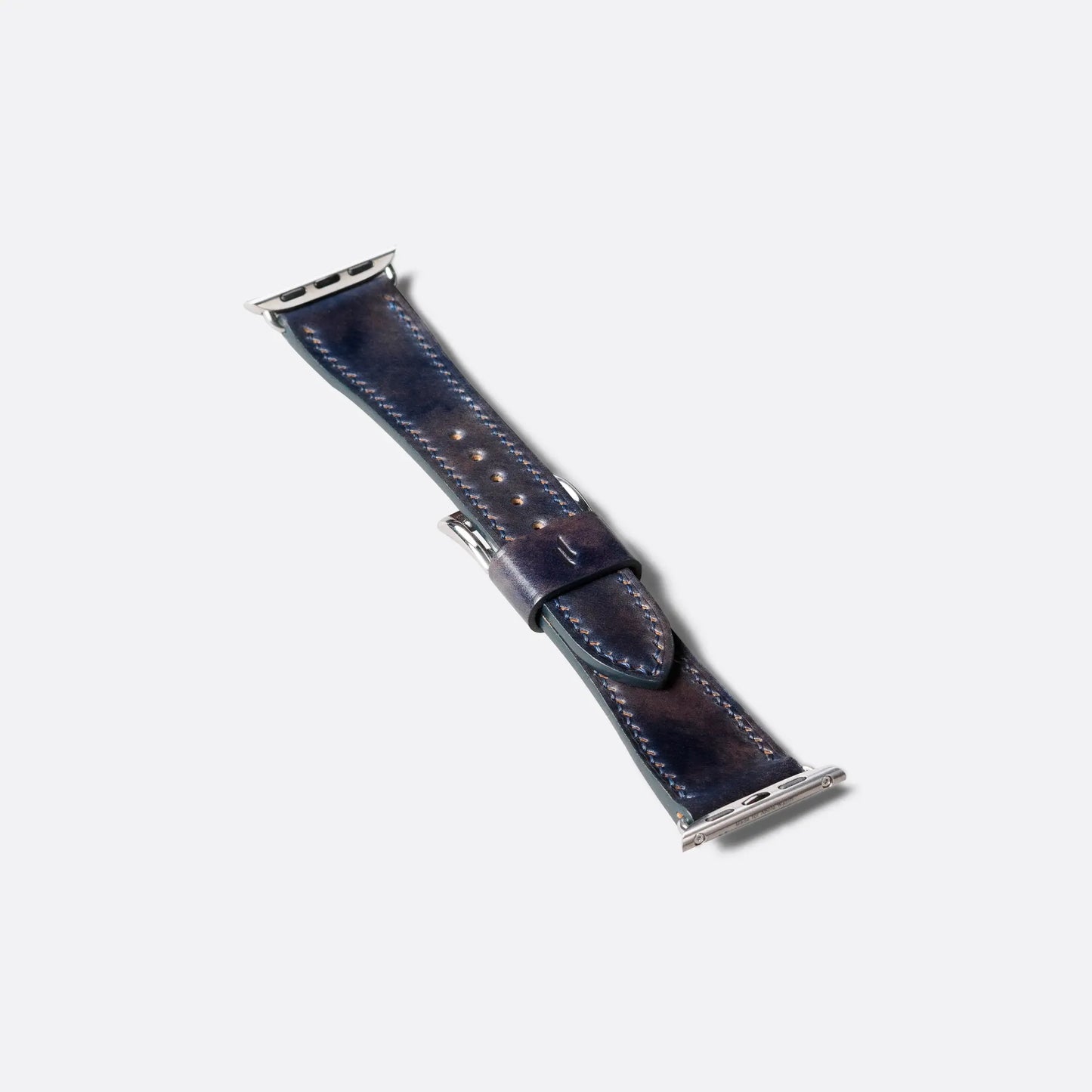 Apple Watch Band | LUCIINO Exclusive Shell Cordovan - Navy Blue 41mm