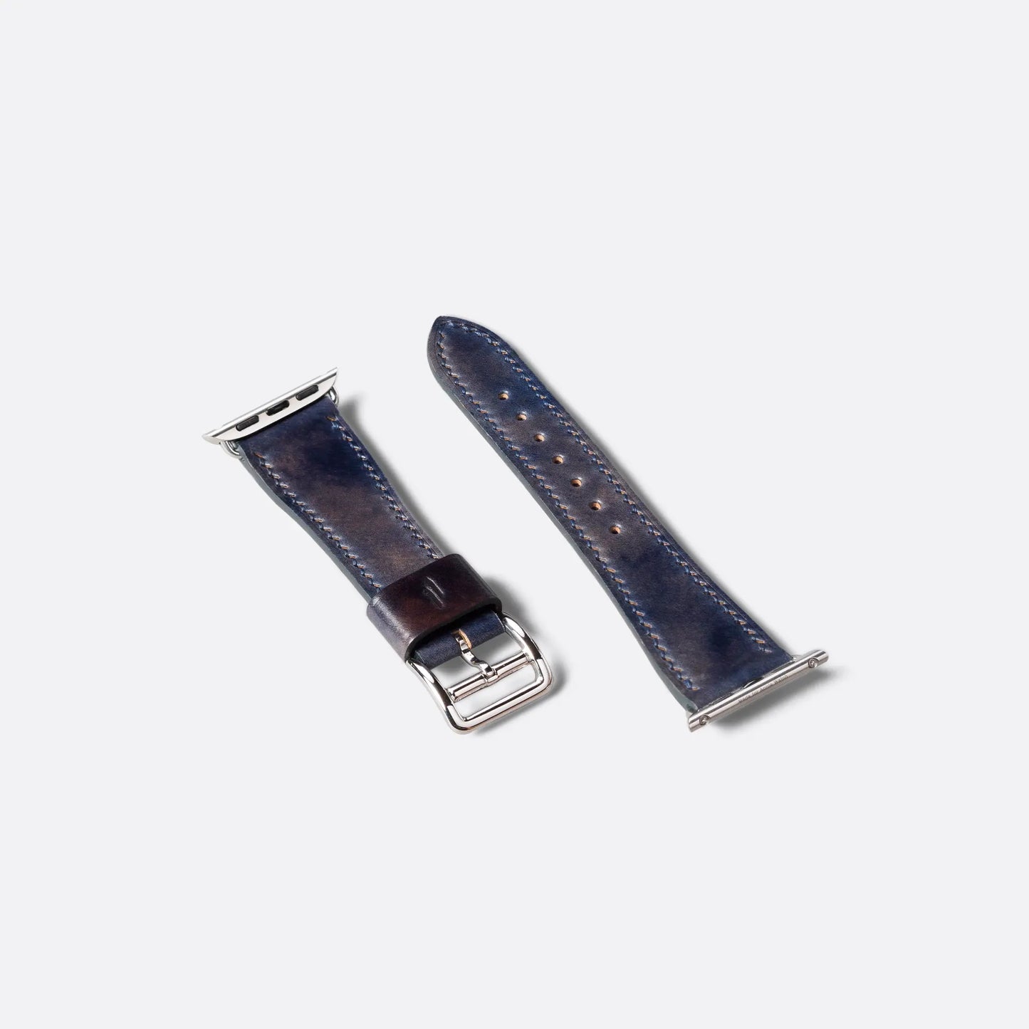 Apple Watch Band | LUCIINO Exclusive Shell Cordovan - Navy Blue 41mm