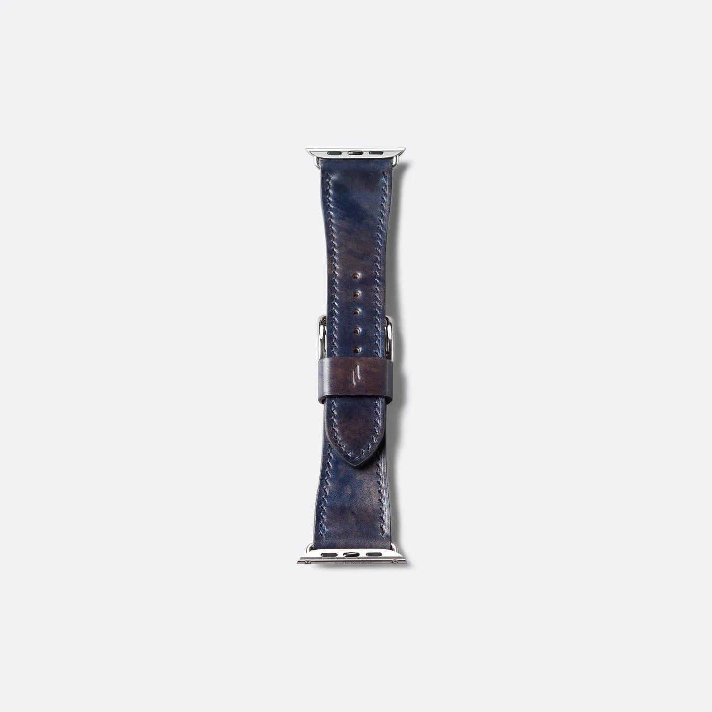 Apple Watch Band | LUCIINO Exclusive Shell Cordovan - Navy Blue 45/49mm