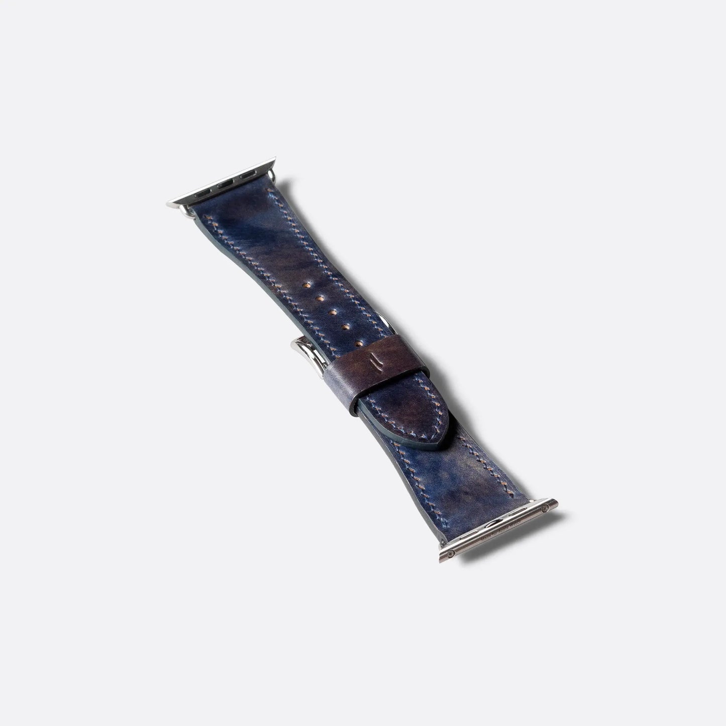 Apple Watch Band | LUCIINO Exclusive Shell Cordovan - Navy Blue 45/49mm